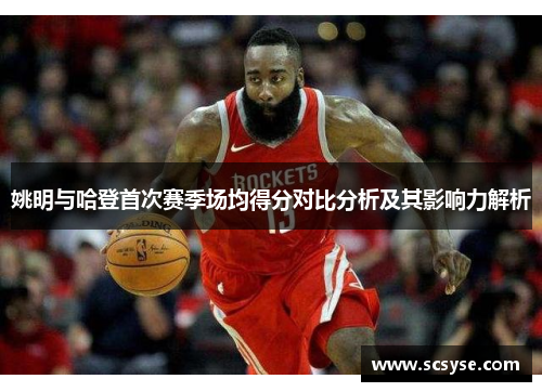 姚明与哈登首次赛季场均得分对比分析及其影响力解析